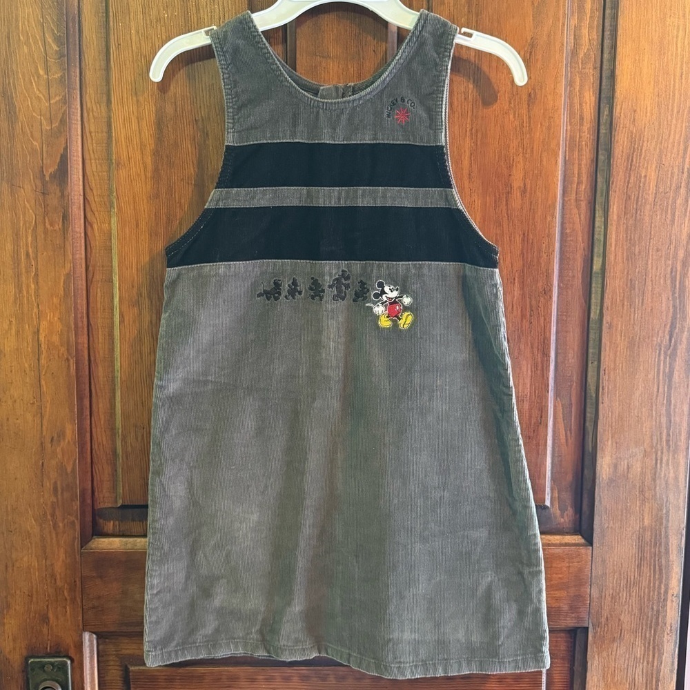 Vintage Disney Girls Jumper Mickey & Friends Size 10/12 Medium 100% Cotton